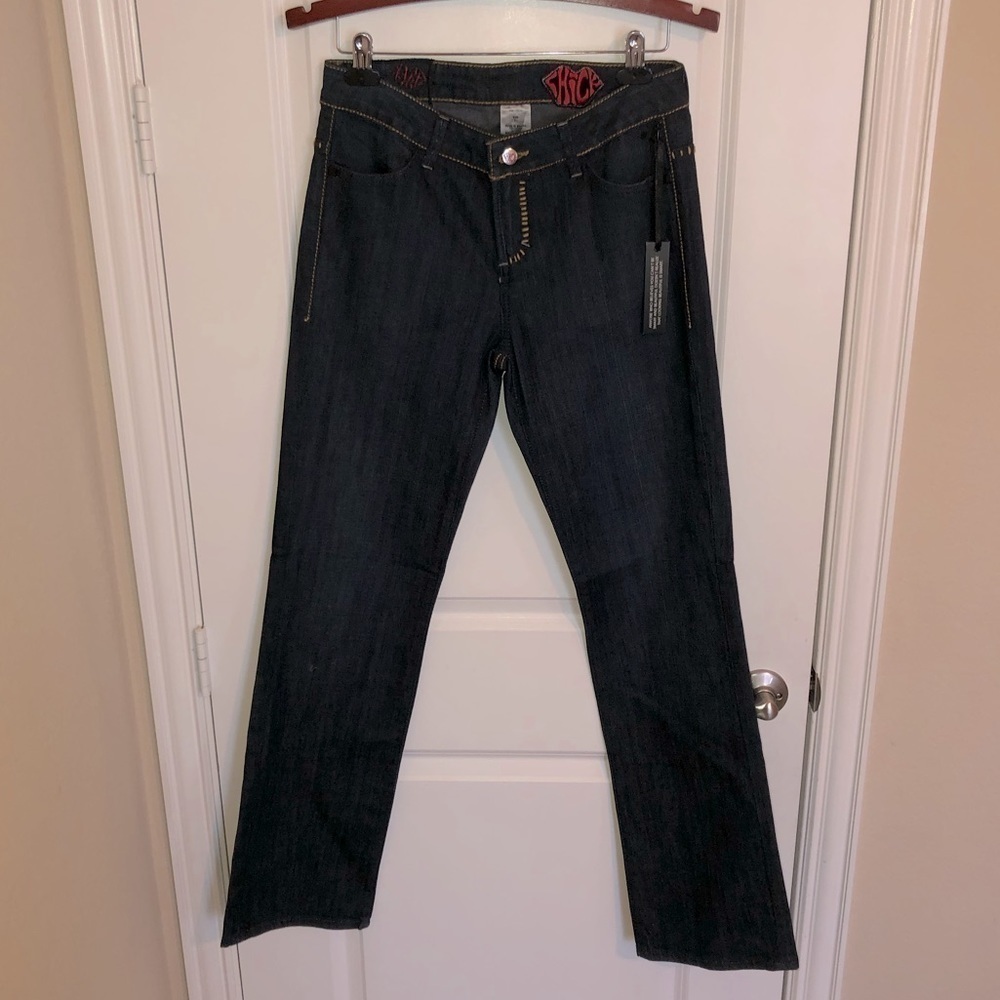 Chick By Nicky Hilton Bootcut Blue Jeans Size 27